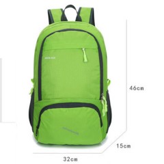 Sac à dos pour homme pliable en nylon imperméable anti-déchirure