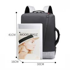 Sac à bandoulière en tissu nylon double fermeture éclair grande capacité
