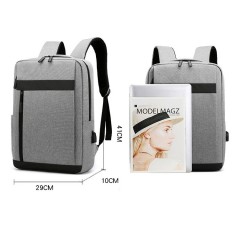 Sac à bandoulière pour homme avec interface USB externe Ruche Maille Coton Bandoulière Tissu en nylon