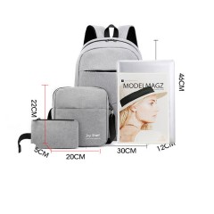 Sac à bandoulière pour homme port de charge USB Étiquette lumineuse respirante bandoulière
