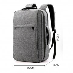 Sac à dos pour homme Chargeur externe/Interface casque Tissu en nylon résistant aux chocs de décompression