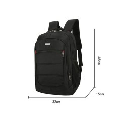 Sac à dos en nylon imperméable et respirant décompression double tête de traction