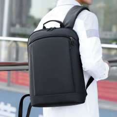 Sac d'ordinateur mince 15,6 pouces sac à dos à double épaule