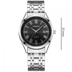 Montre dames en acier inoxydable alliage de zinc imperméable aiguilles