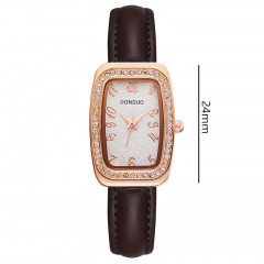 Montres pour femmes Flash diamants incrusté mouvement à quartz étanche