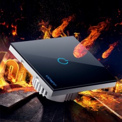 Interrupteur avec télécommande sans fil Touch 86 double commande