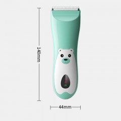 Tondeuse électrique pour bébé tête de couteau en céramique LED affichage de puissance imperméable