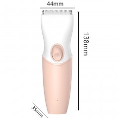 Tondeuse à cheveux bébé basse fréquence et faible bruit tête de couteau arrondie interrupteur de nudge