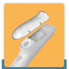Tondeuse de cheveux de bébé rechargeable Absorption automatique des cheveux Régulation de la vitesse à deux vitesses