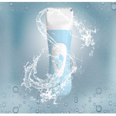 Tondeuse de cheveux pour bébé Indicateur de puissance rechargeable à tête de couteau multiple