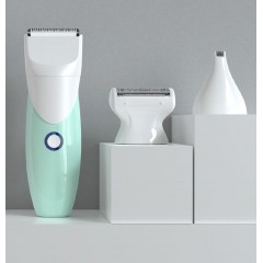 Tondeuse de cheveux bébé tête de couteau en acier inoxydable faible bruit et imperméable