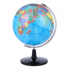 Globe entièrement en plastique 32cm grand support en métal