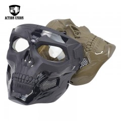 ACTION UNION masque protecteur squelette messager nylon + fibre intégré éponge absorbant les chocs