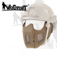 Masque protecteur WoSporT Respirant et résistant aux chocs 1000D + EVA