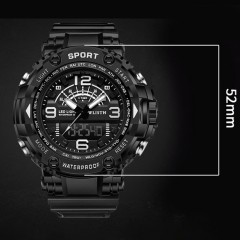 Montres pour hommes multifonction lumineux montres électroniques