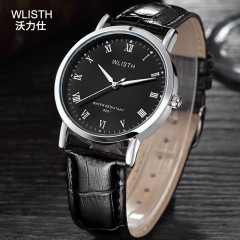 Montres à quartz avec bracelet en cuir