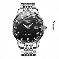 Montre en acier imperméable pour les montres de couple lumineux