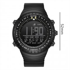 Montre électronique multifonction imperméable à l'extérieur
