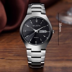 Montre en acier simple  lumineuse étanche