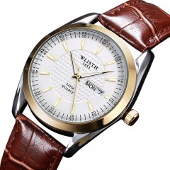 WLISTH hommes montre bracelet lumineux affichage miroir en verre résistant à l'usure