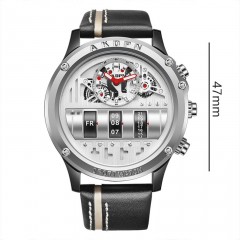 AKDPN montres pour hommes creux conception lumineuse affichage étanche