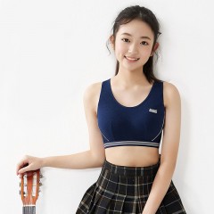 soutien-gorge sous-vêtements antichoc sans anneau en acier gilet style