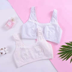 Soutien-gorge Lingerie Double Double Clip Coton Épaules larges anti-bosses