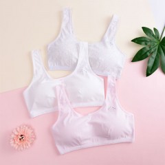 soutien-gorge lingerie sans anneau en acier imprimé large bretelles