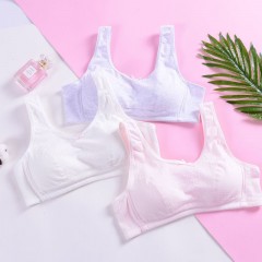 soutien-gorge lingerie coton sans anneau en acier confortable et respirant
