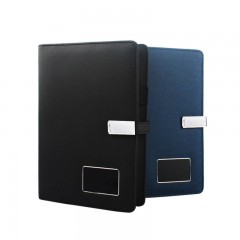 Calepin avec Chargeur sans fil intégré et clé USB de 16 gb