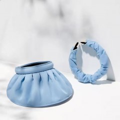 Chapeau de tennis pour femmes grand bord protection solaire protection solaire toit vide