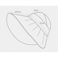 Casquette de tennis pour femmes avec protection anti-UV et revêtement en vinyle confortable et respirant