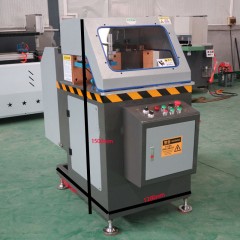 Machine de coupe d'angle oscillant pour sciage de précision de l'aluminium