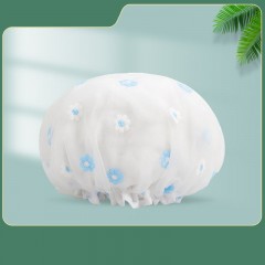 Bonnet de bain à double couche en fil de filet