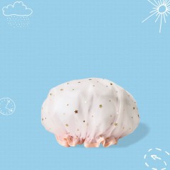Bonnet de bain en dentelle double couleur éblouissante