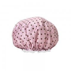 Bonnet de bain imprimé Little Daisy Wave Point double couche