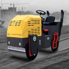 Rouleau compacteur asphalte hydraulique refroidi par eau diesel