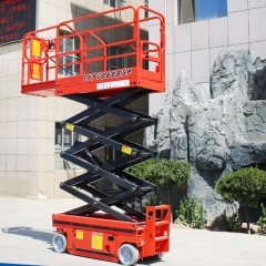 Ascenseur 8M Électro-hydraulique type de fourche de cisaillement mobile