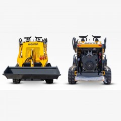 Mini chariot élévateur à chenilles bulldozer chargeur compact
