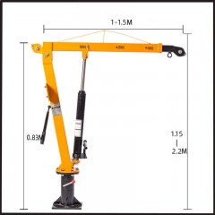 Petite grue pour grue montée sur véhicule