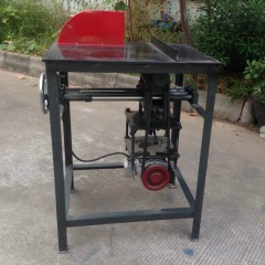 Scie à plate-forme à manivelle Machine de découpe de table Scie à plate-forme en acier et en aluminium