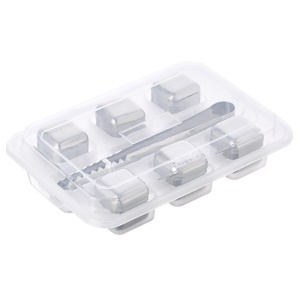 cube de glace en acier  inoxydable