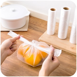 Sac plastique de provision  jetable