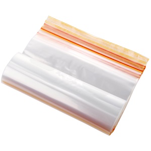 Sac alimentaire plastique de congélation étanche scellé