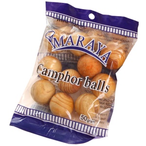 Boule de camphre  ( naphtaline) longue durée plus résistant à l'humidité