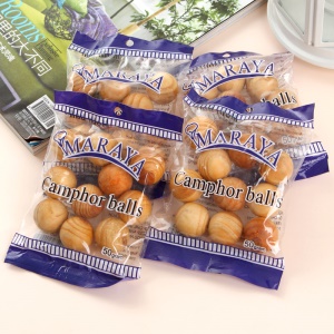 Boule de camphre  ( naphtaline) longue durée plus résistant à l'humidité