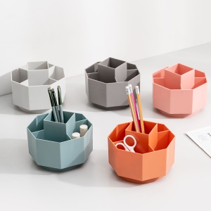 Boite de rangement cosmétique pivotable