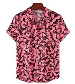 Chemise homme à motif irrégulier