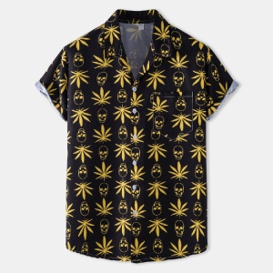 Ensemble  Chemisette + Short à rayure style décontracté