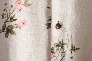 Chemisette homme à motif fleuri
